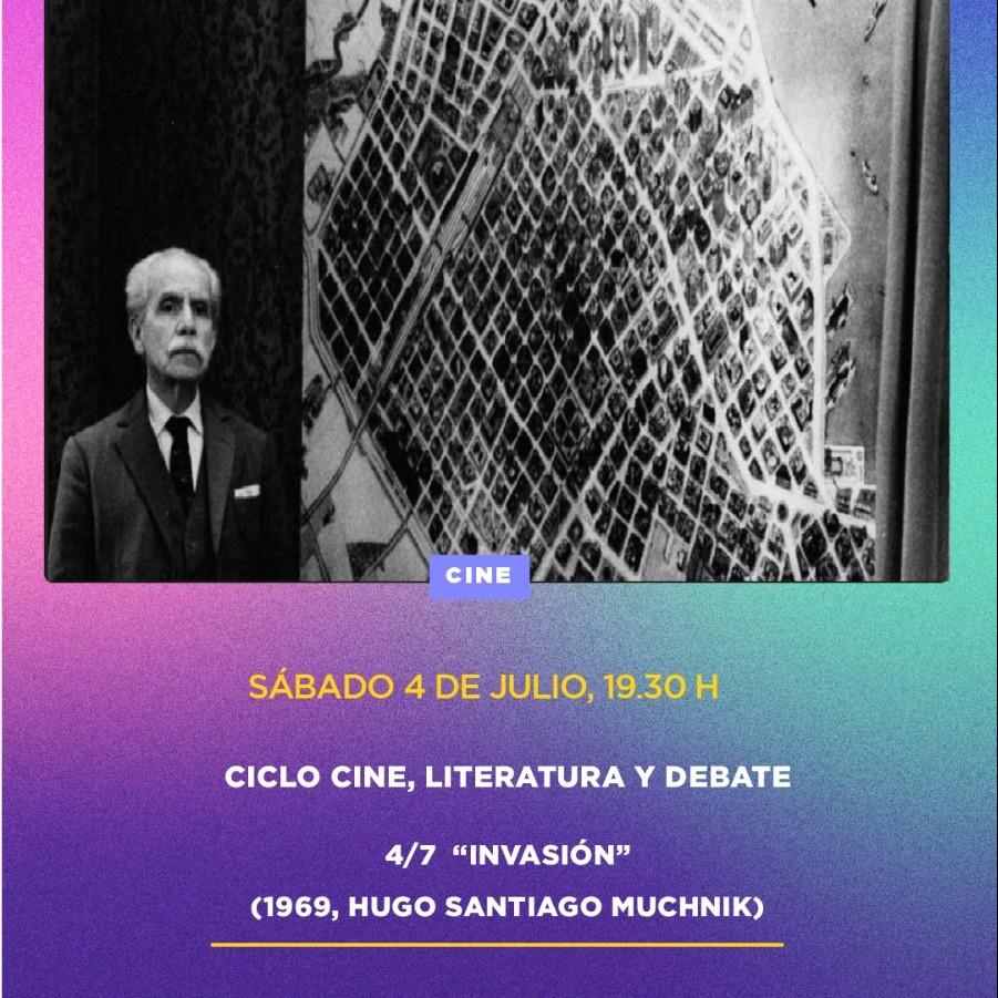CICLO CINE, LITERATURA Y DEBATE